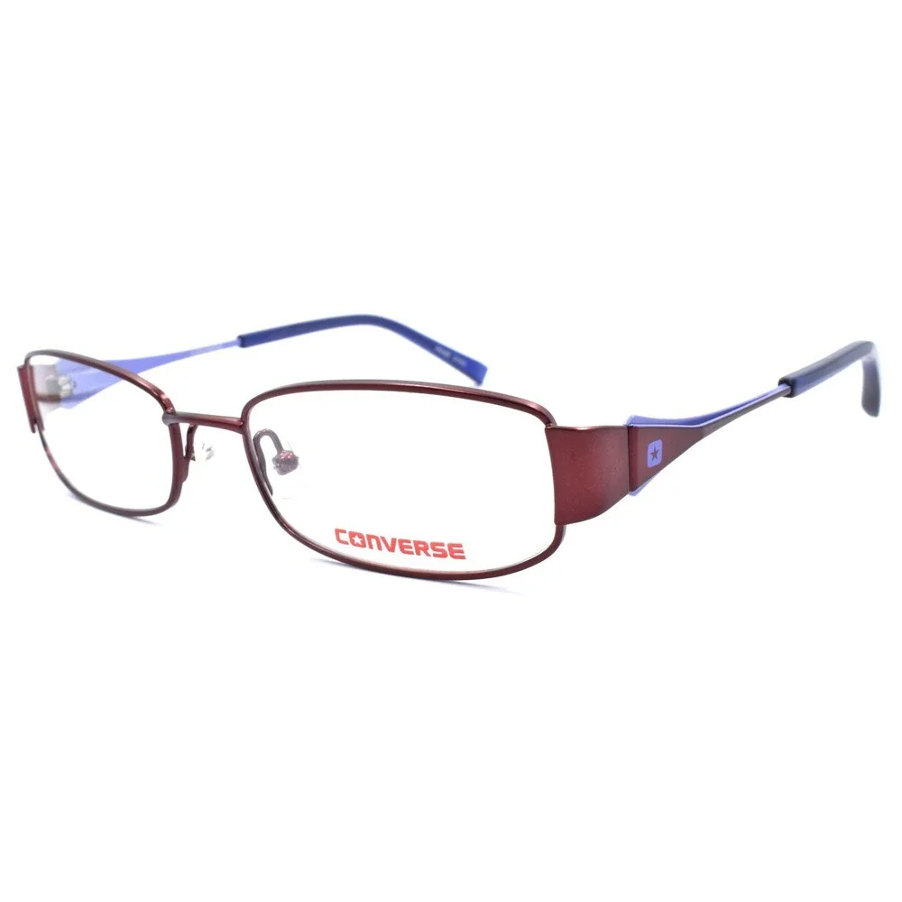 CONVERSE K002 Kids Girls Eyeglasses Frames 50-17-135 Burgundy